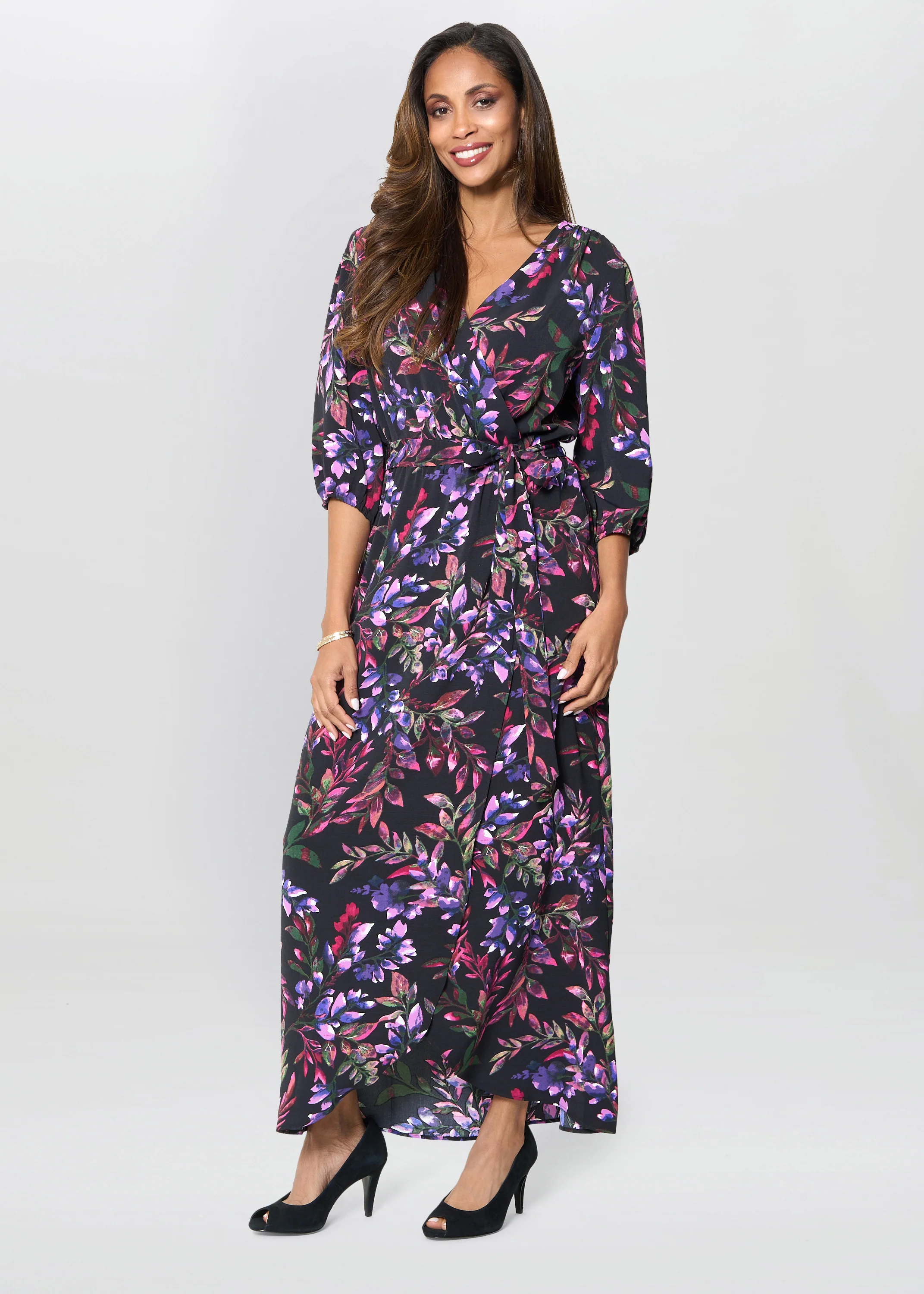 Aga Floral Print Dress - Image 3