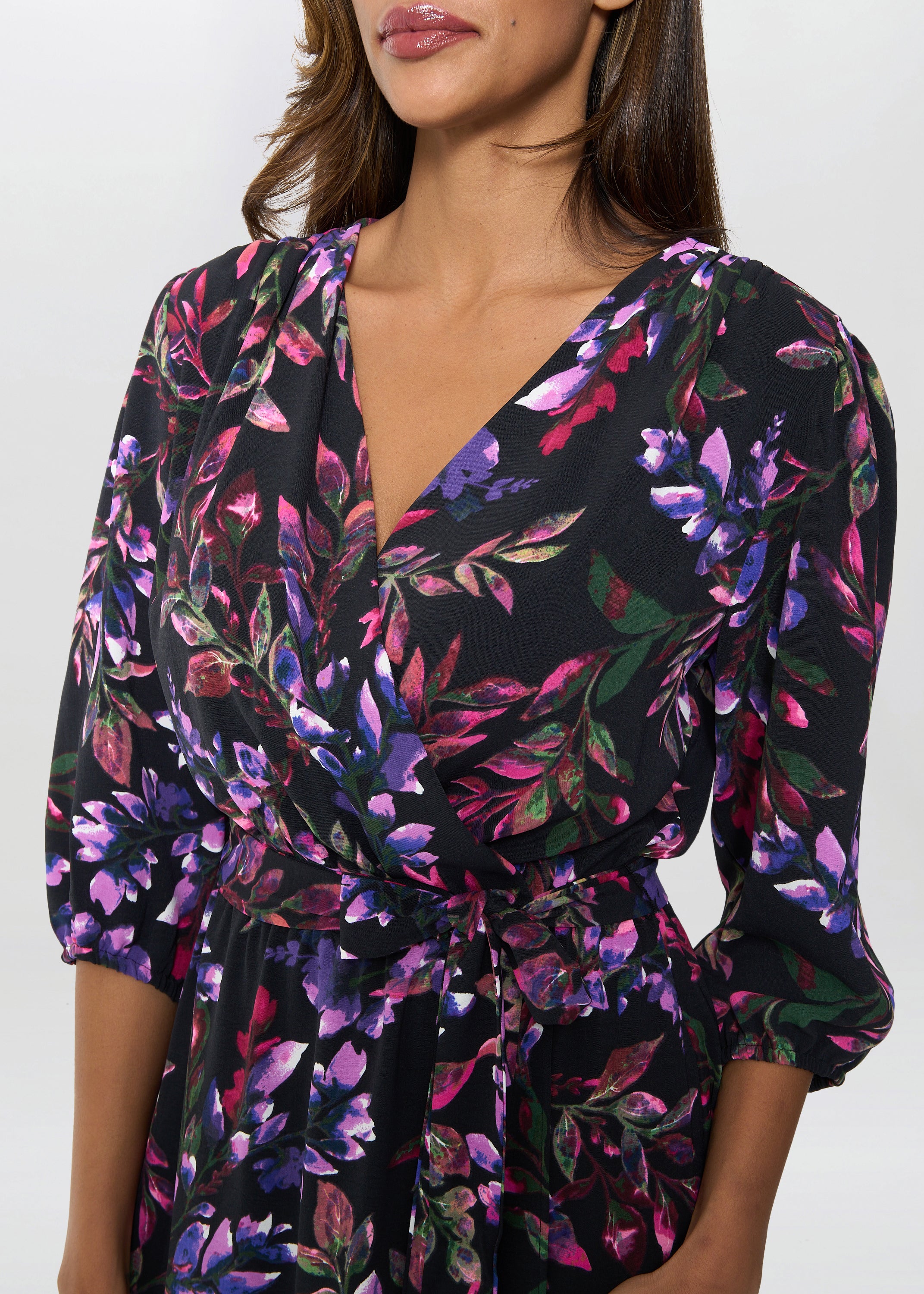 Aga Floral Print Dress - Image 4