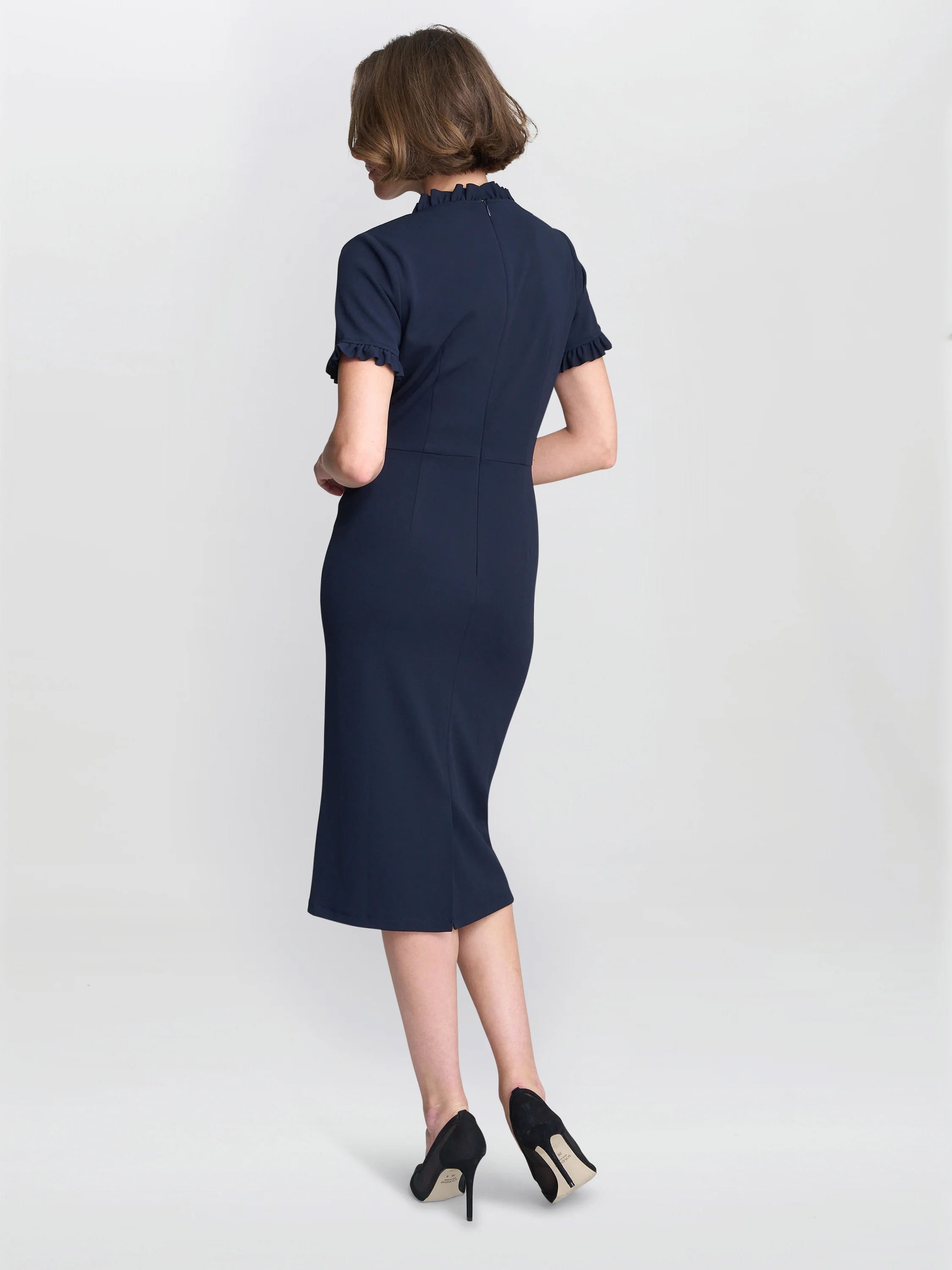 Anita Structured Sheath Dress - Image 4