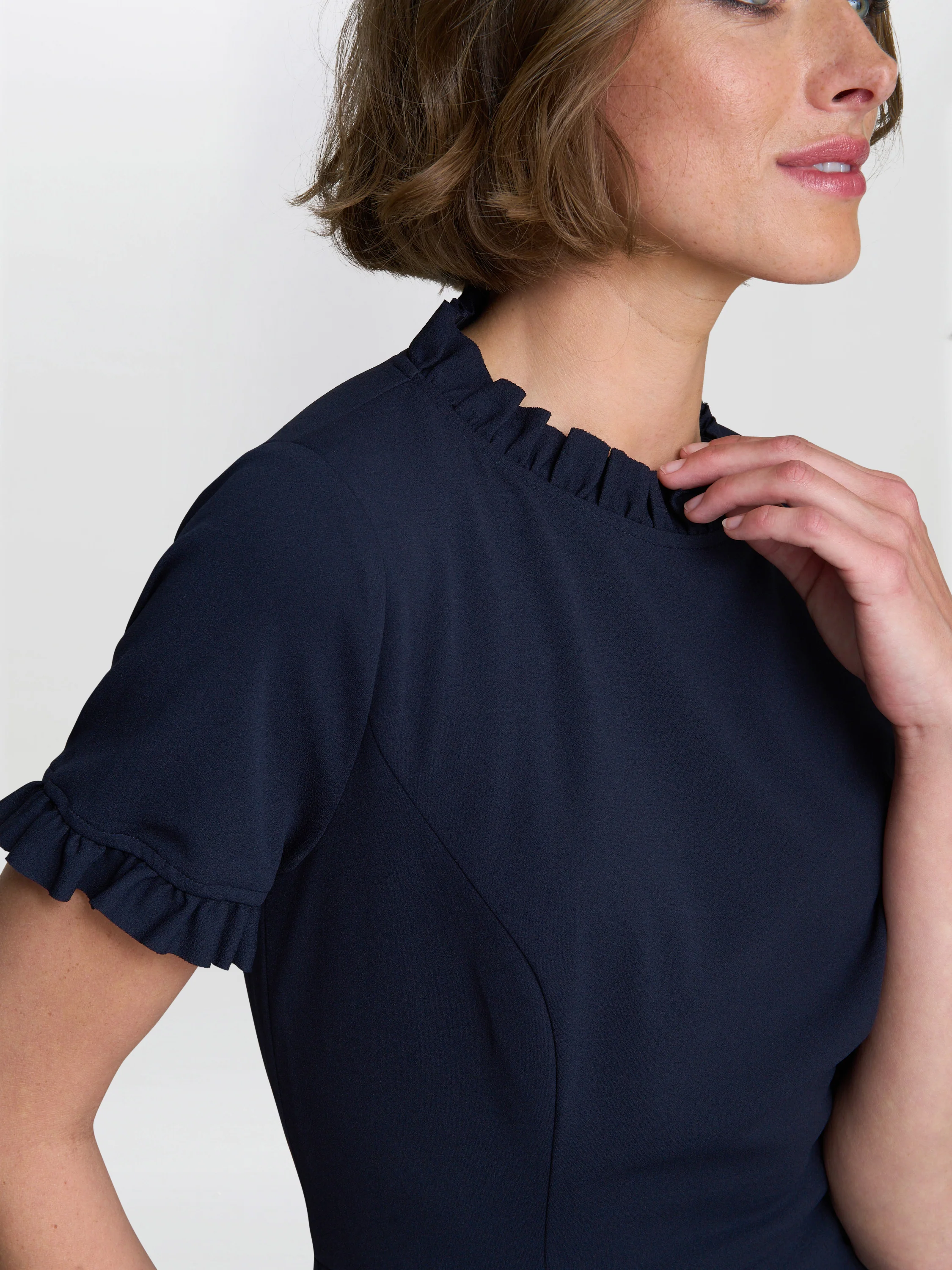 Anita Structured Sheath Dress - Image 5