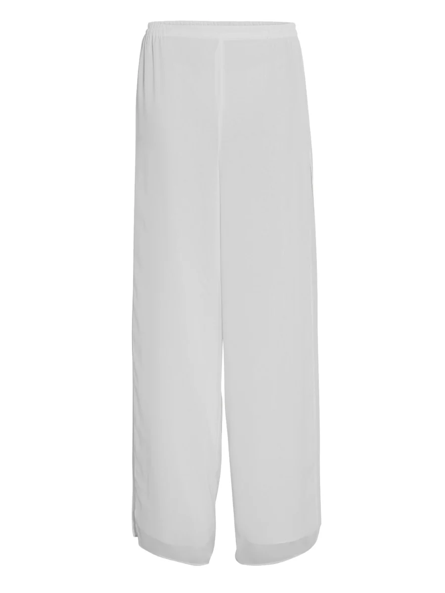 Chiffon Layered Trouser With Slits - Image 5