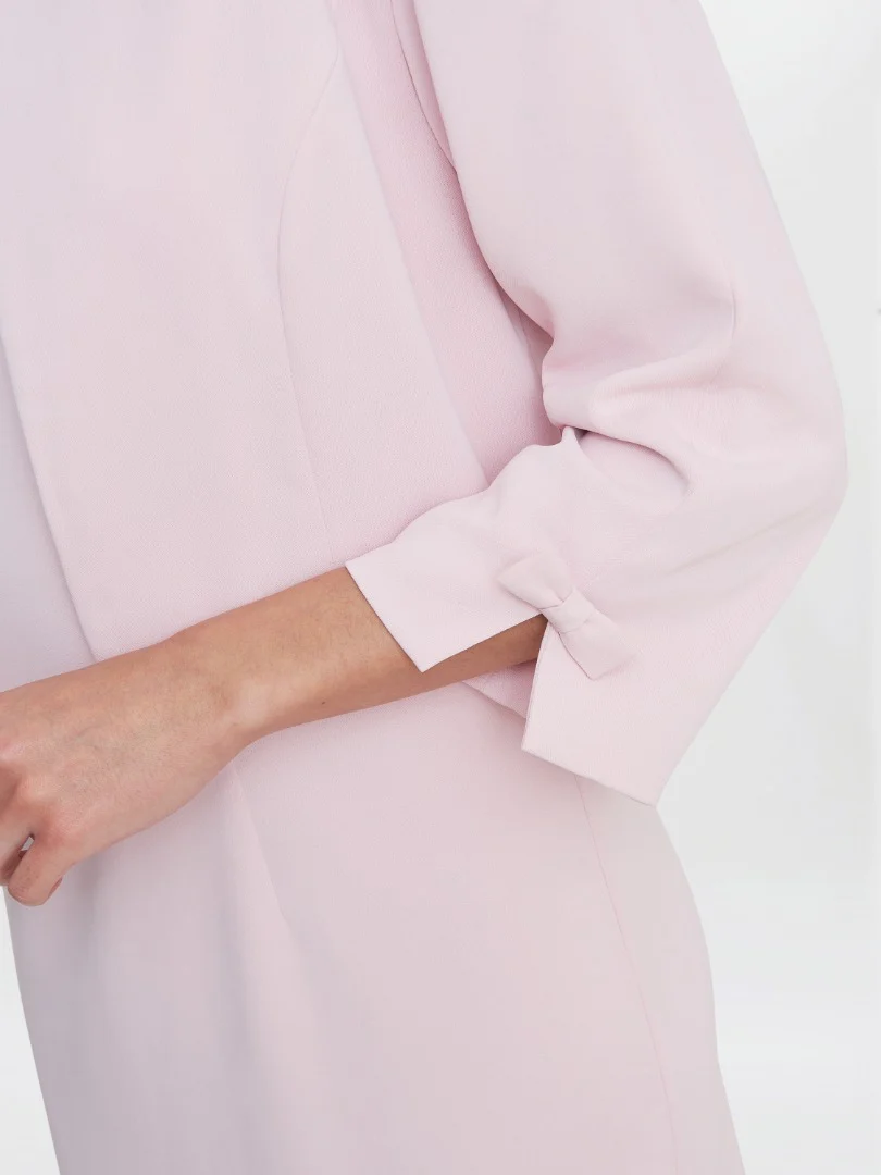 Corinne Crepe Dress And Jacket - Image 4