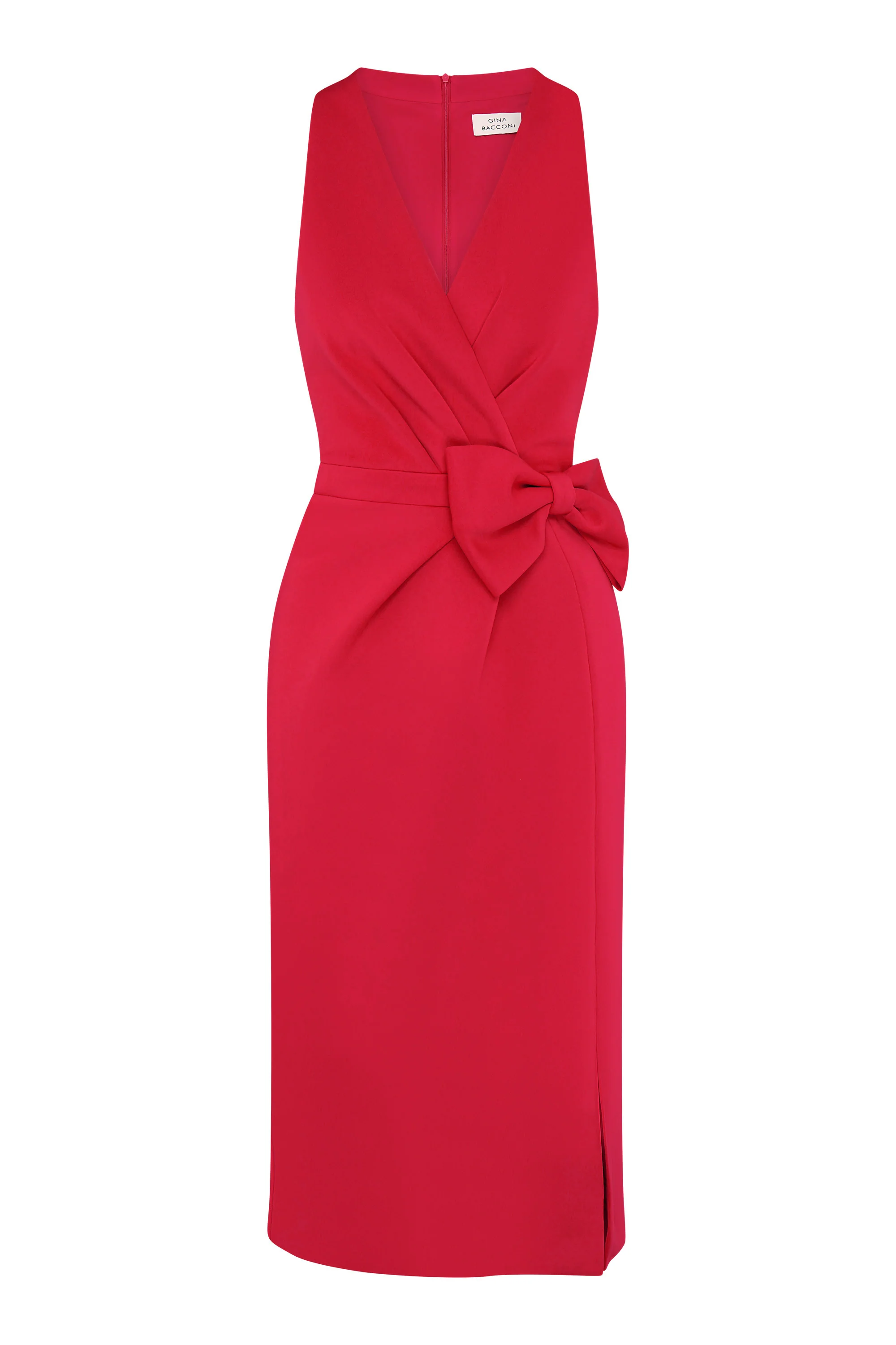 Elliana Bow Detail Midi Dress - Image 6