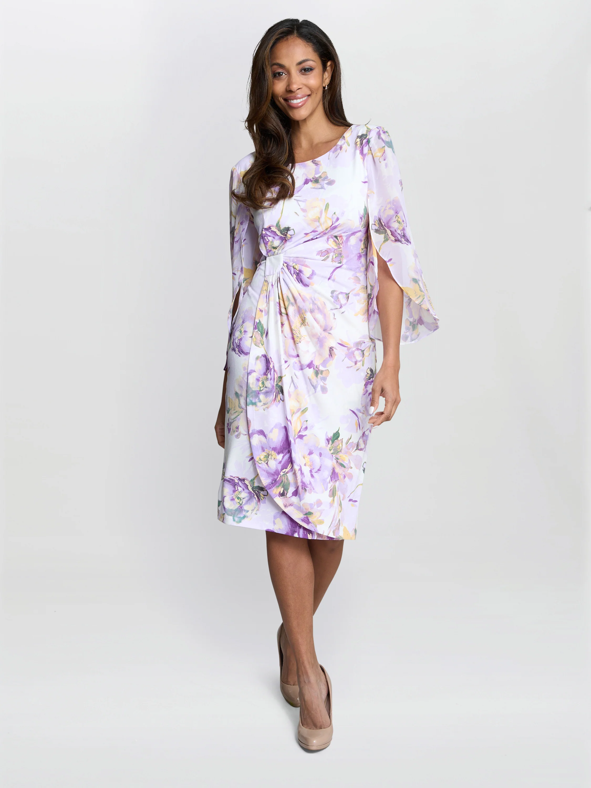 Harmony Floral Print Dress - Image 5