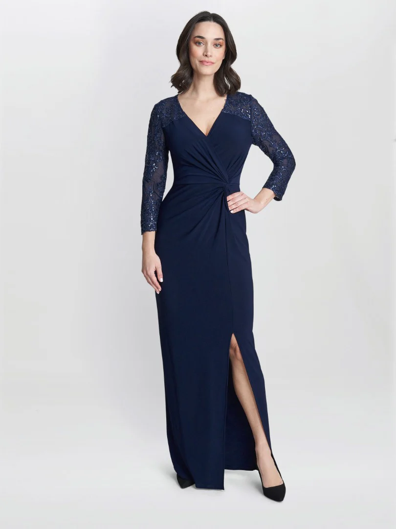 Isla Maxi Dress With Twist Front - Image 4