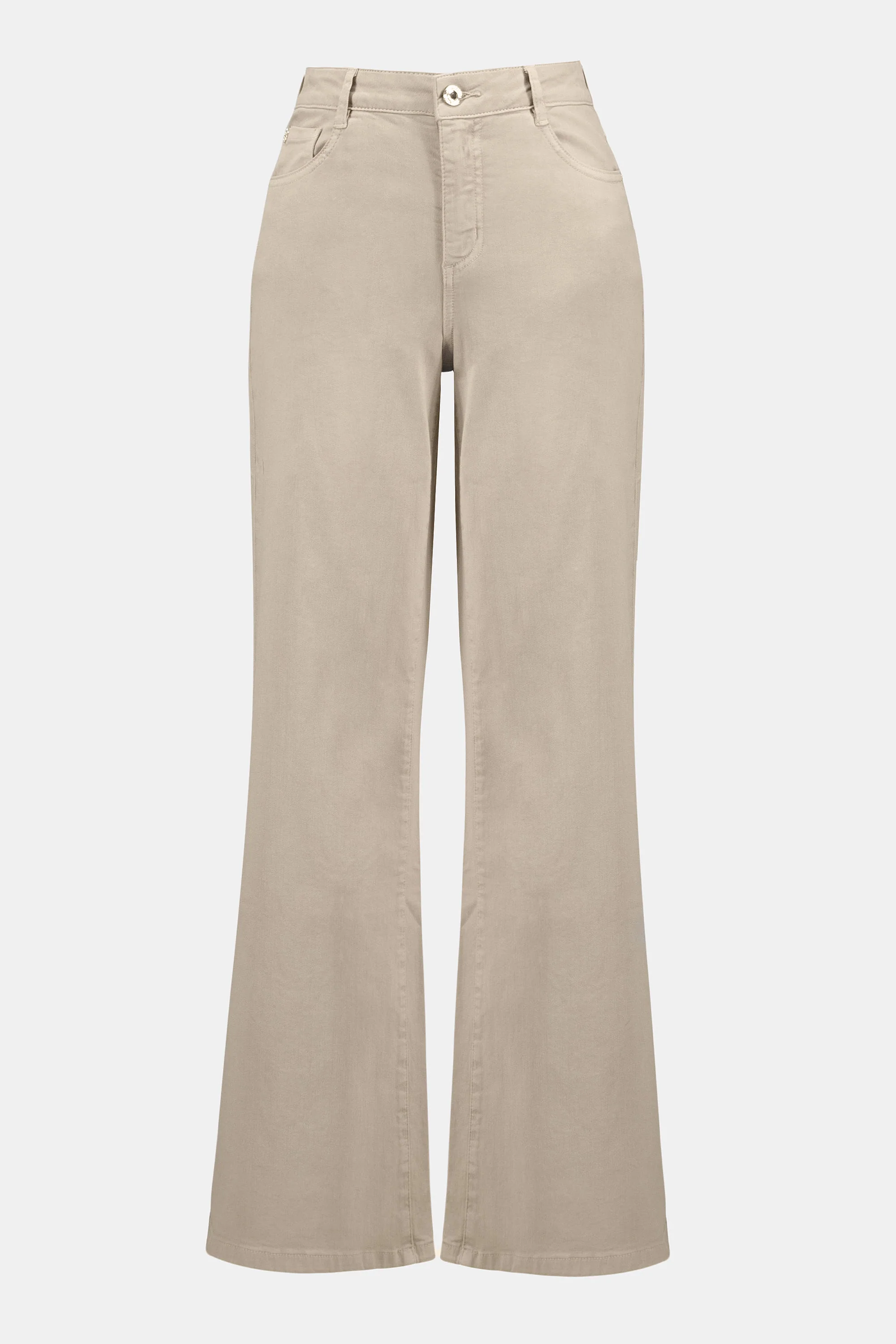 Joseph Ribkoff Goldie | Classic Wide-Leg Stretch Denim Jeans - Image 6