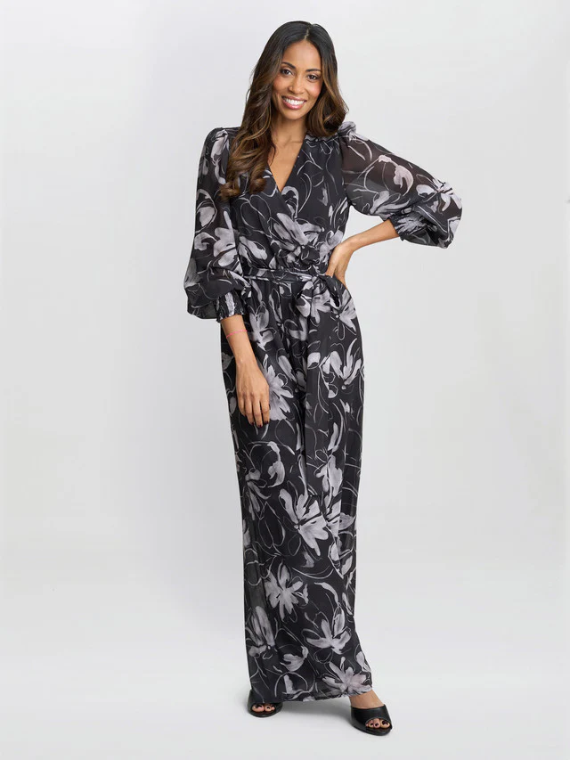 Kourtney Chiffon Jumpsuit - Image 3