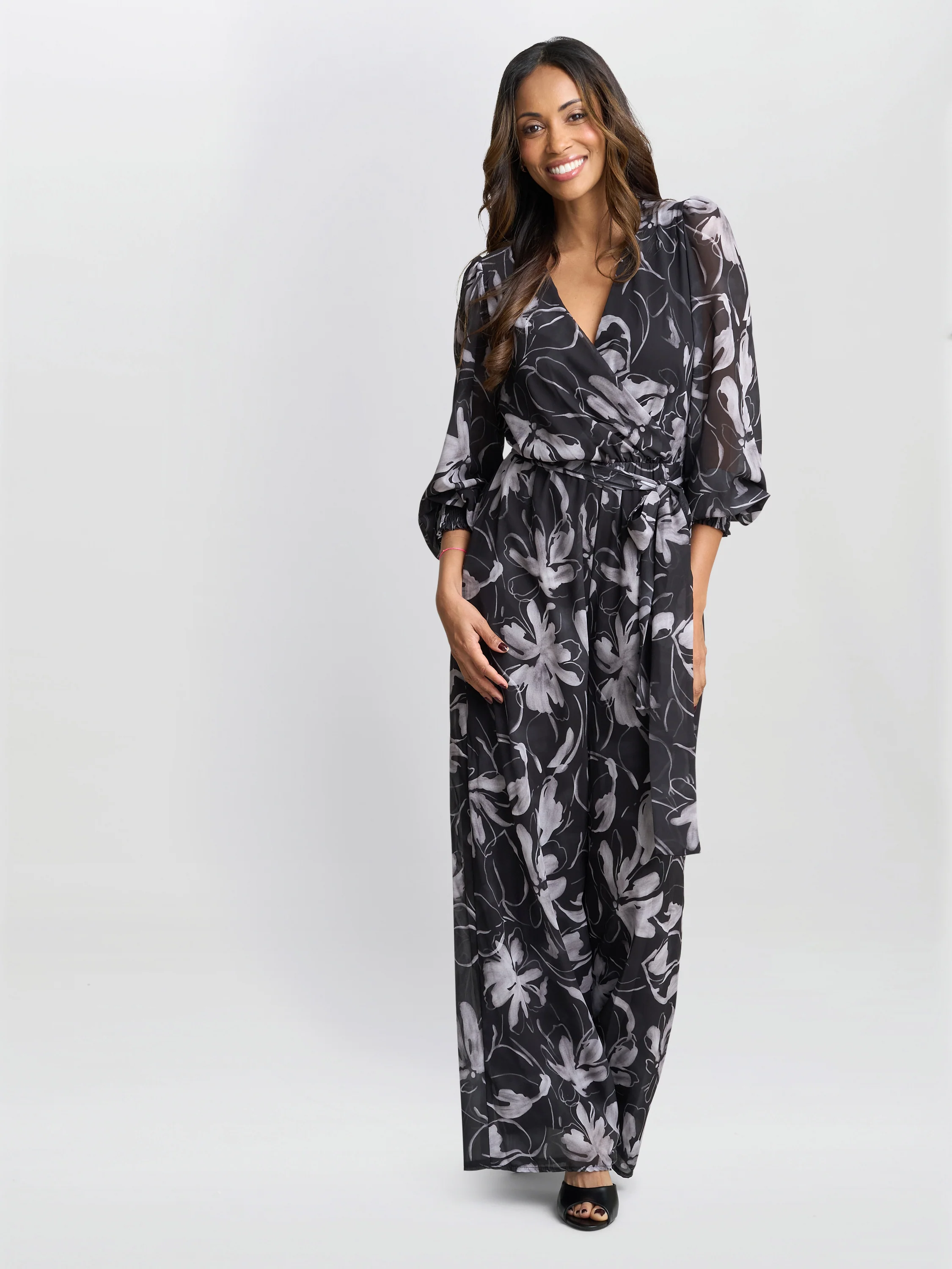Kourtney Chiffon Jumpsuit - Image 6