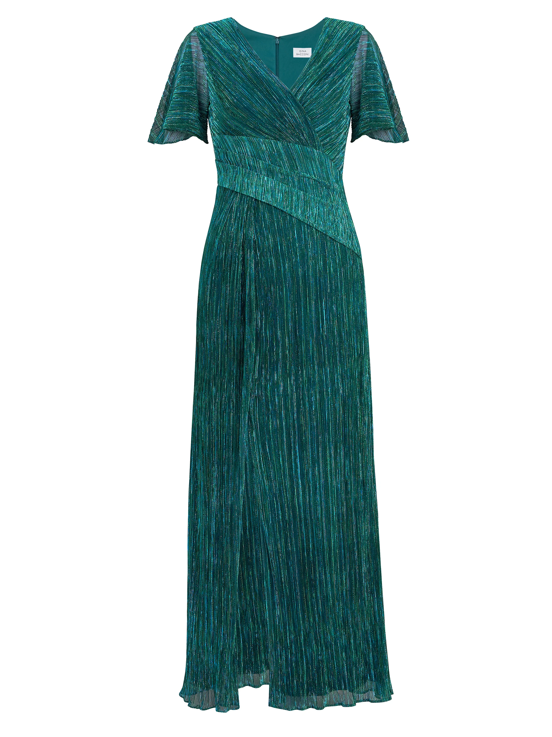 Liz Metallic Knit Maxi Dress - Image 6