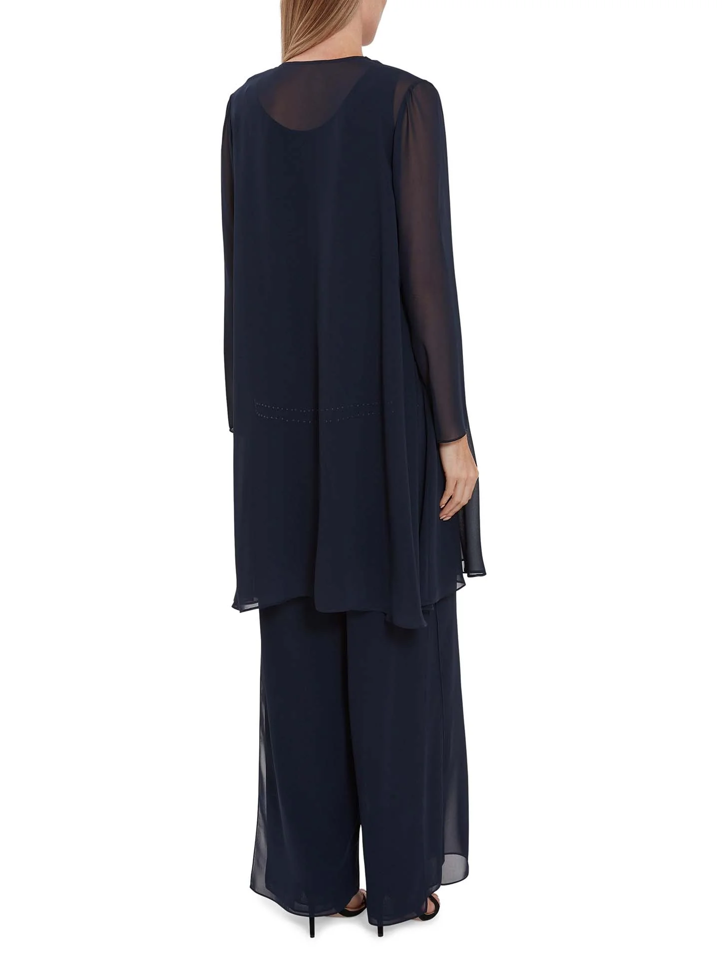 Long Chiffon Jacket - Image 4