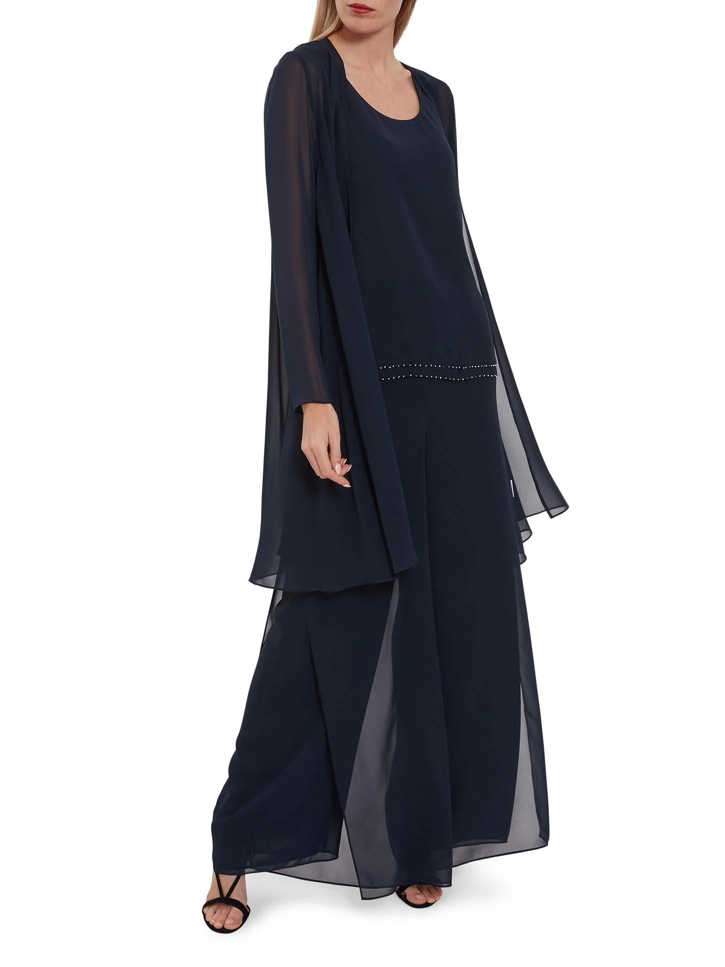 Long Chiffon Jacket - Image 5