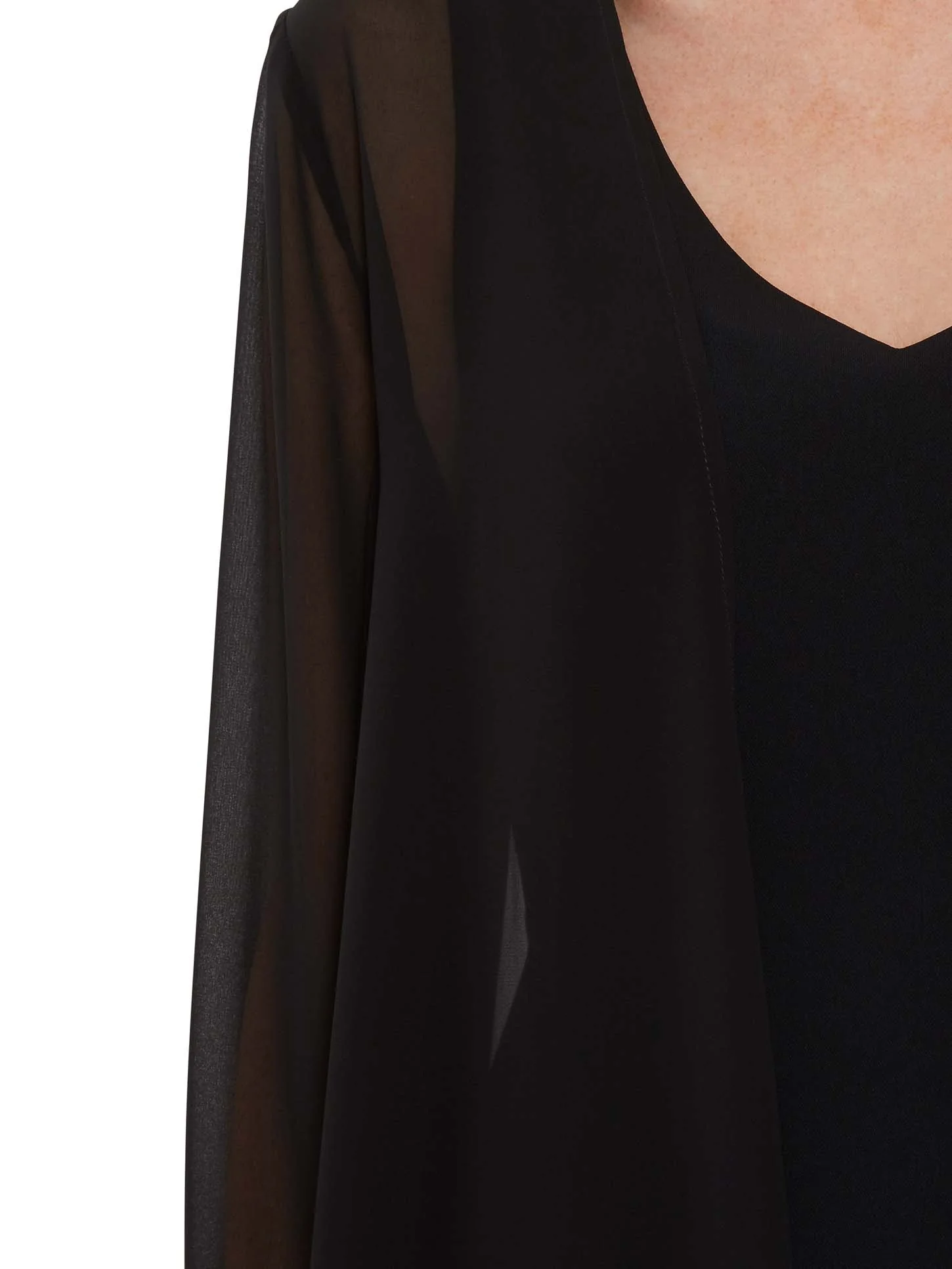 Long Chiffon Jacket - Image 5
