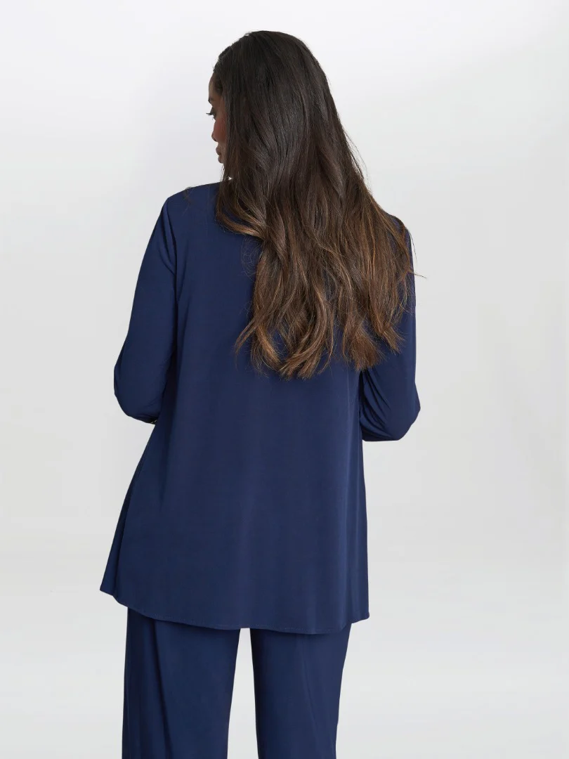 Marigot Sequin Top And Cascade Jersey Jacket Set - Image 3