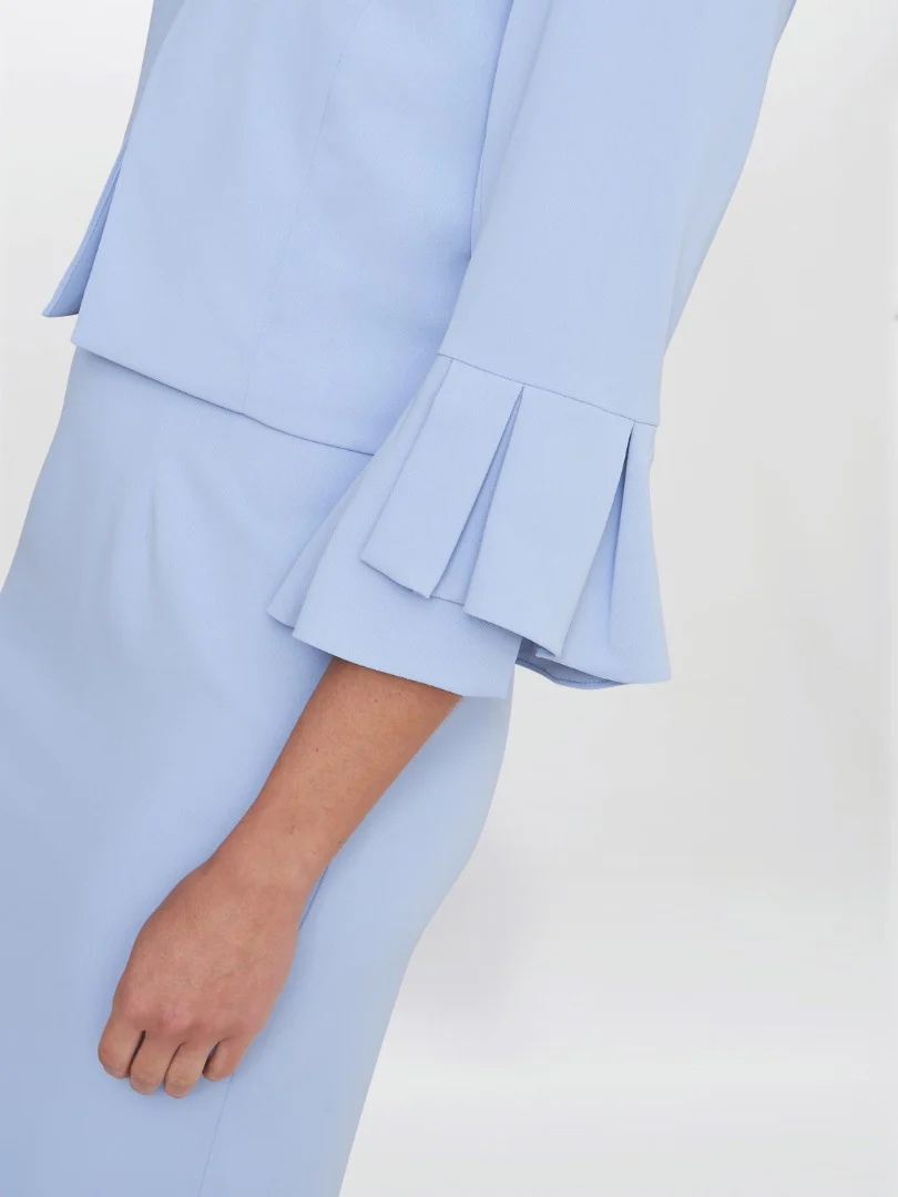 Melissa Crepe Dress And Jacket - Image 5