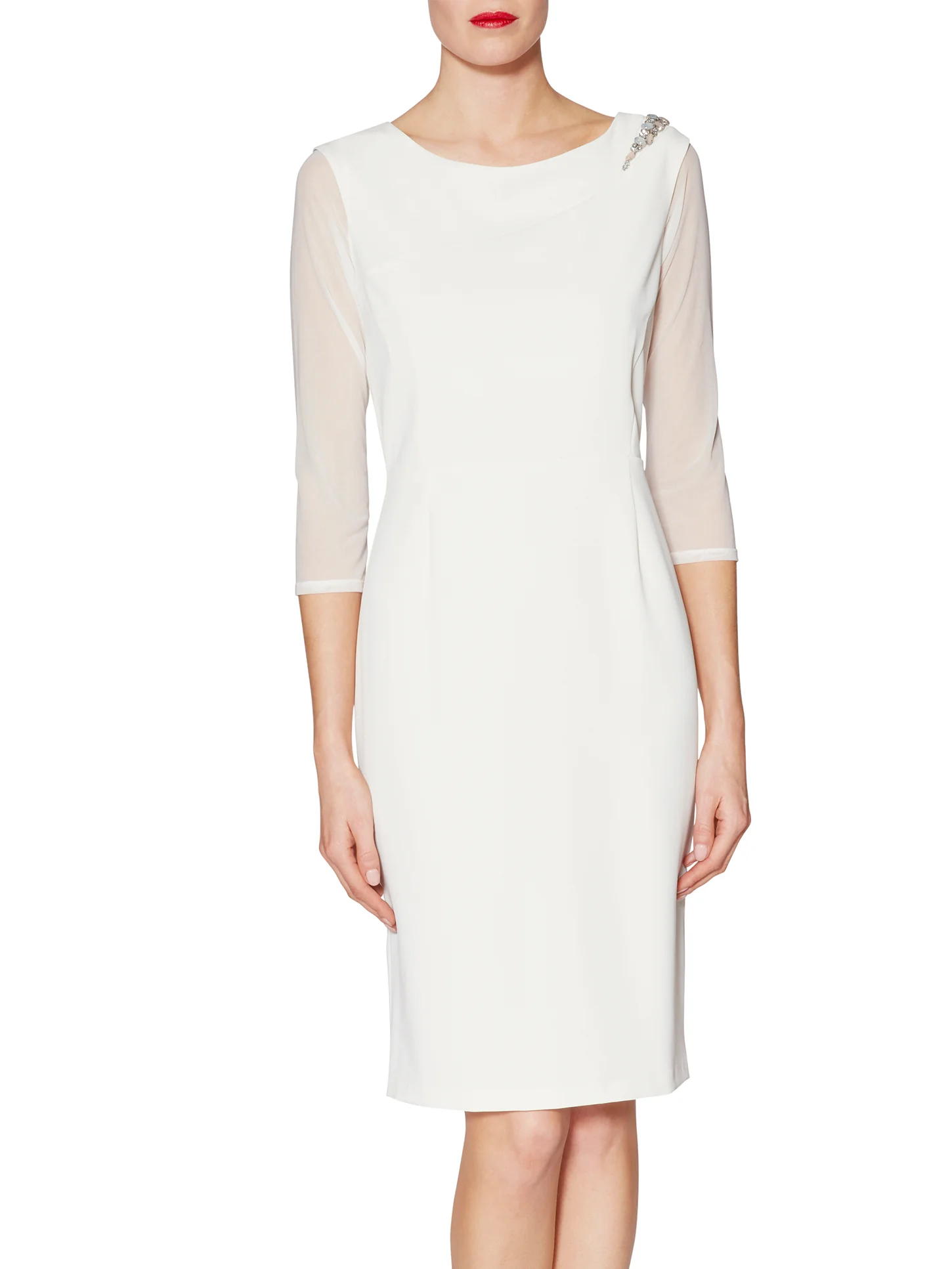 Mesh sleeve under top - Image 3