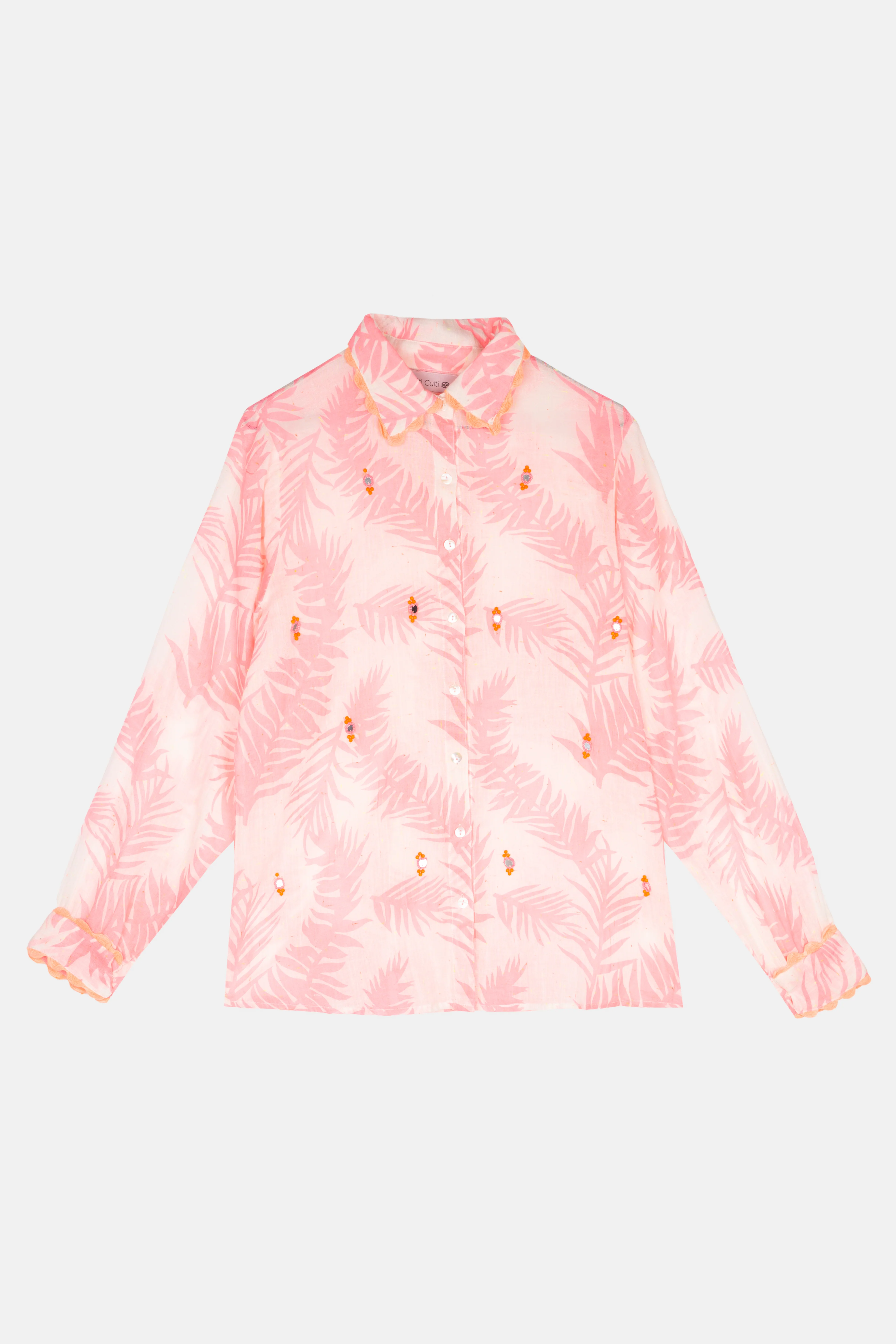 Piti Cuiti Nilo Neon Pink Shirt - Image 5