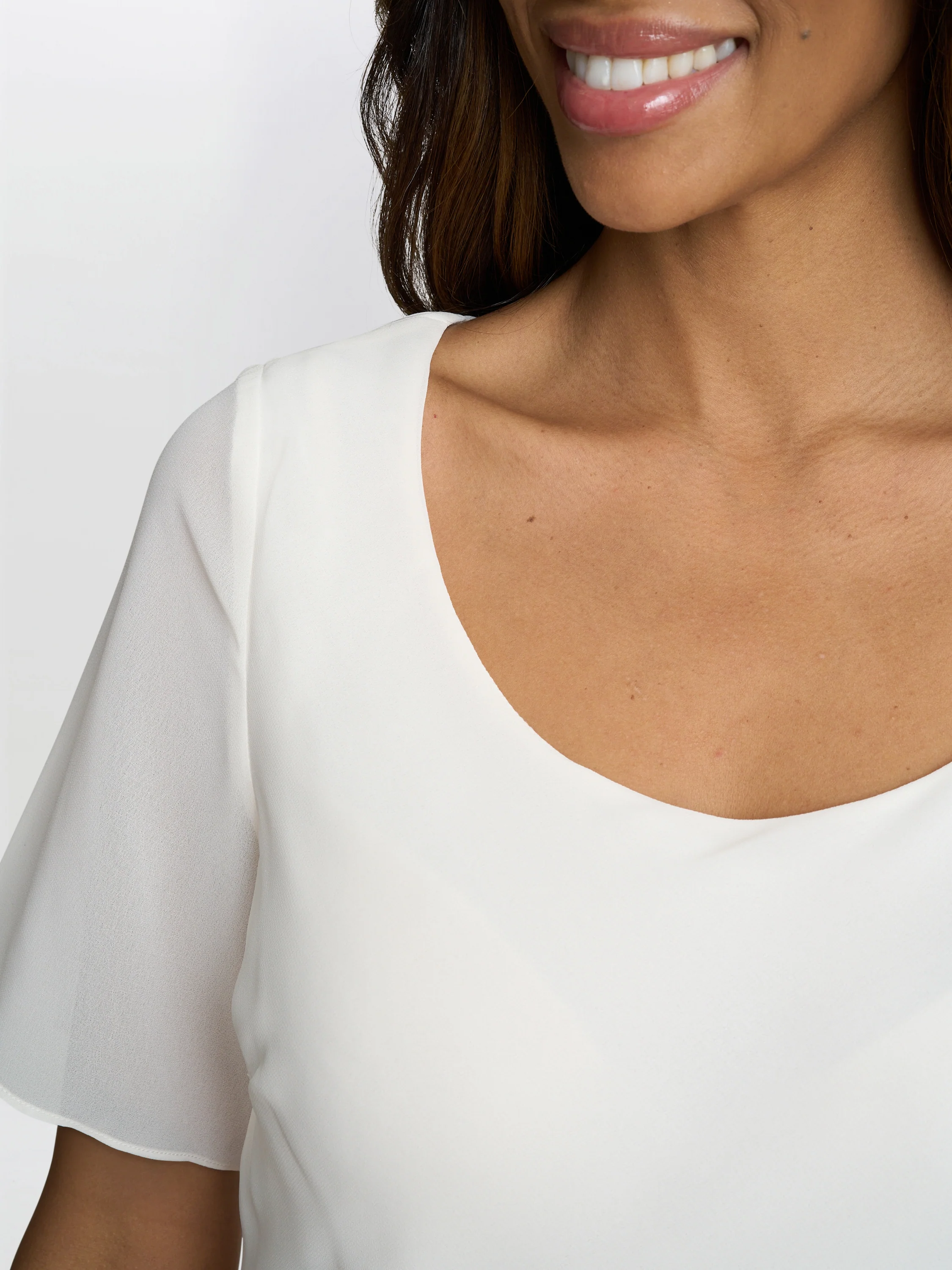 Triple Layer Chiffon Top - Image 4